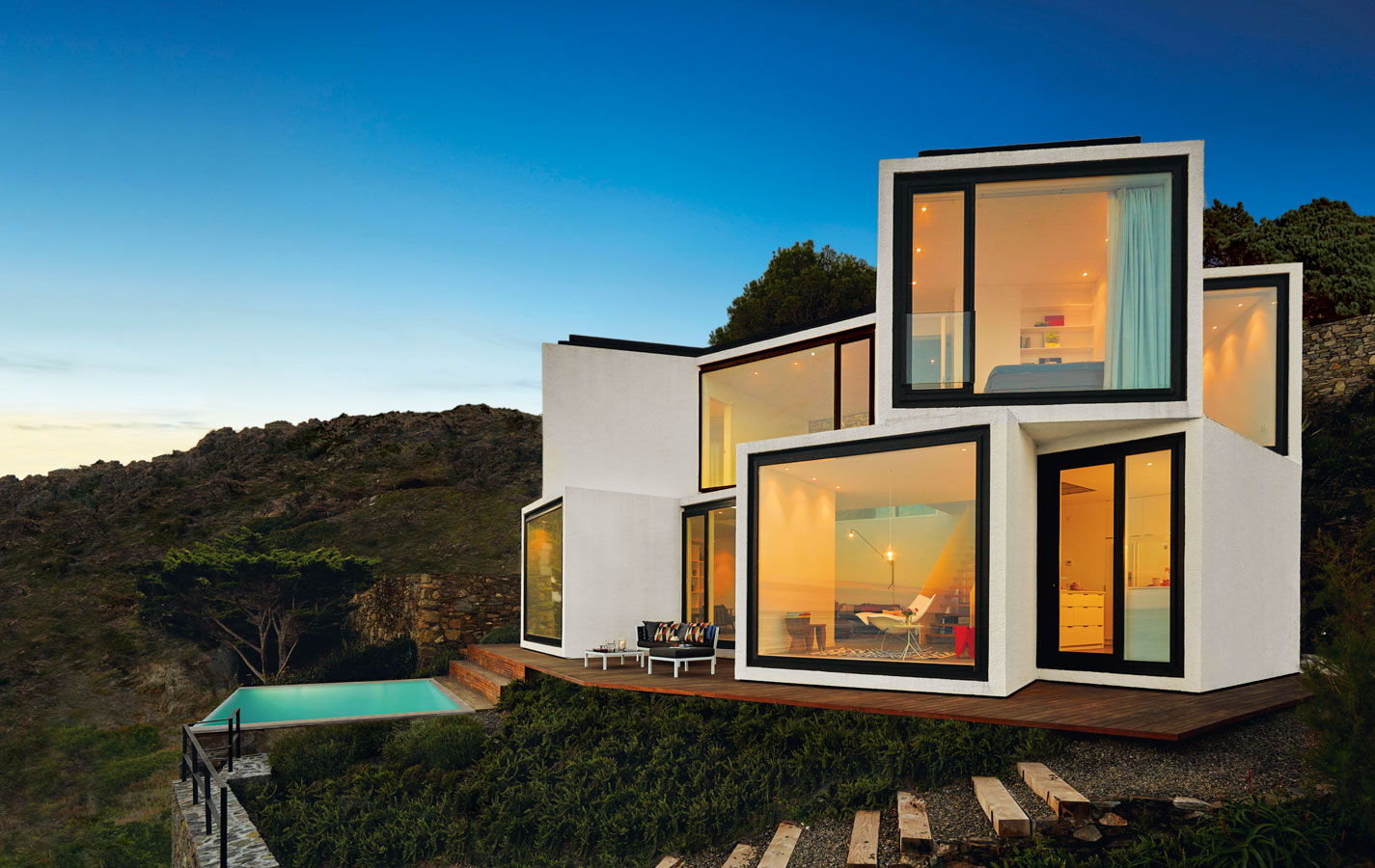 10 diseños de arquitectura residencial de formas geométricas