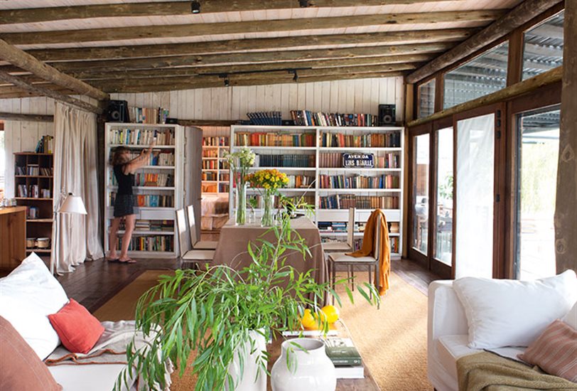 Estanterías y Librerías en viviendas - Ideas decoración del hogar