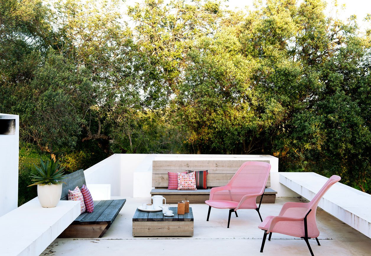 Muebles de diseño de exterior para jardín o terraza