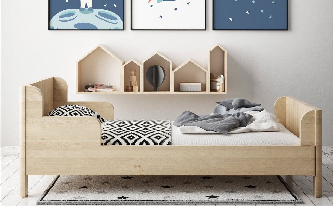 La cama casita para los más pequeños de la casa, método Montessori