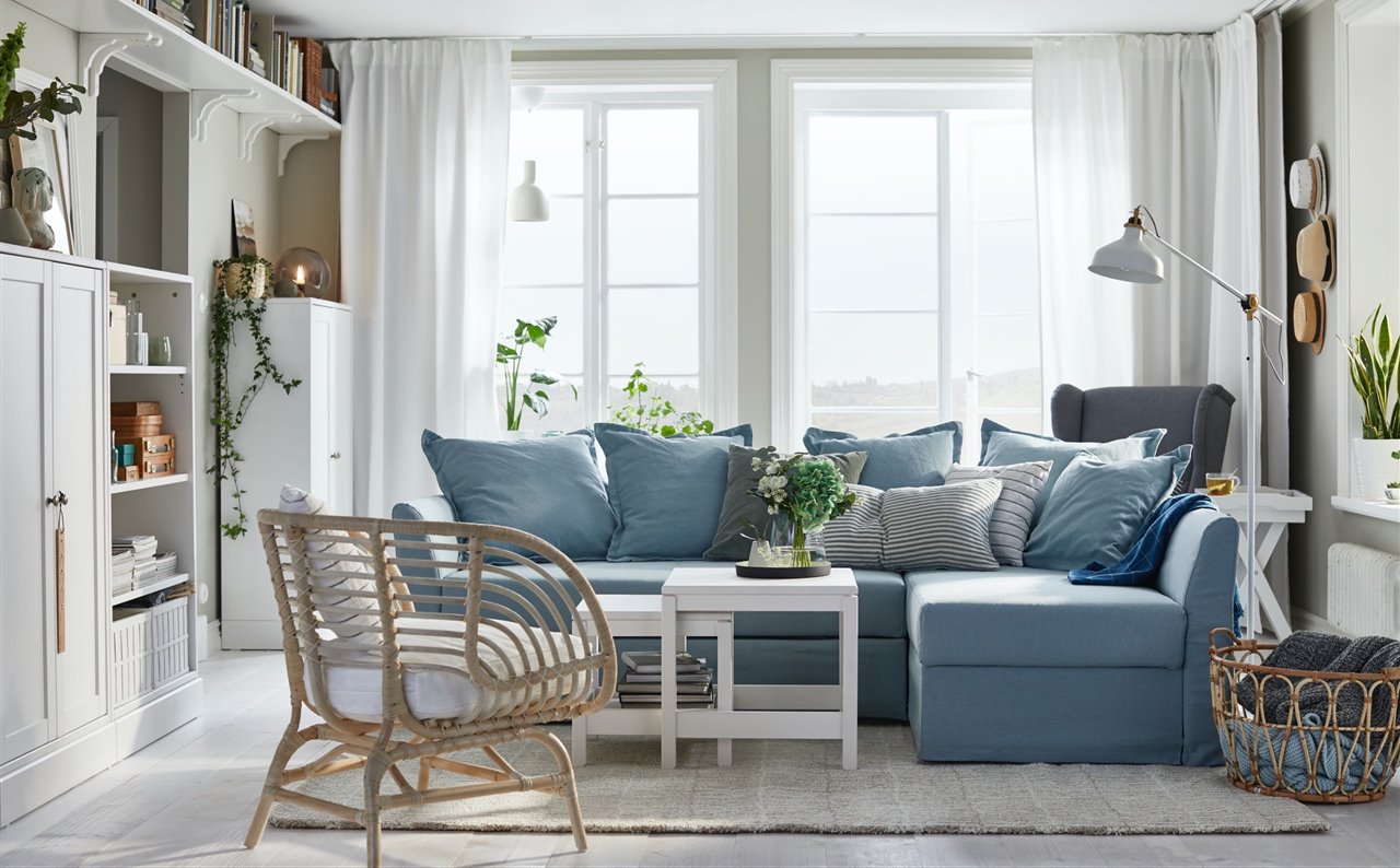 SHOPPING: Un salón moderno con muebles de Ikea por menos de 1000 euros